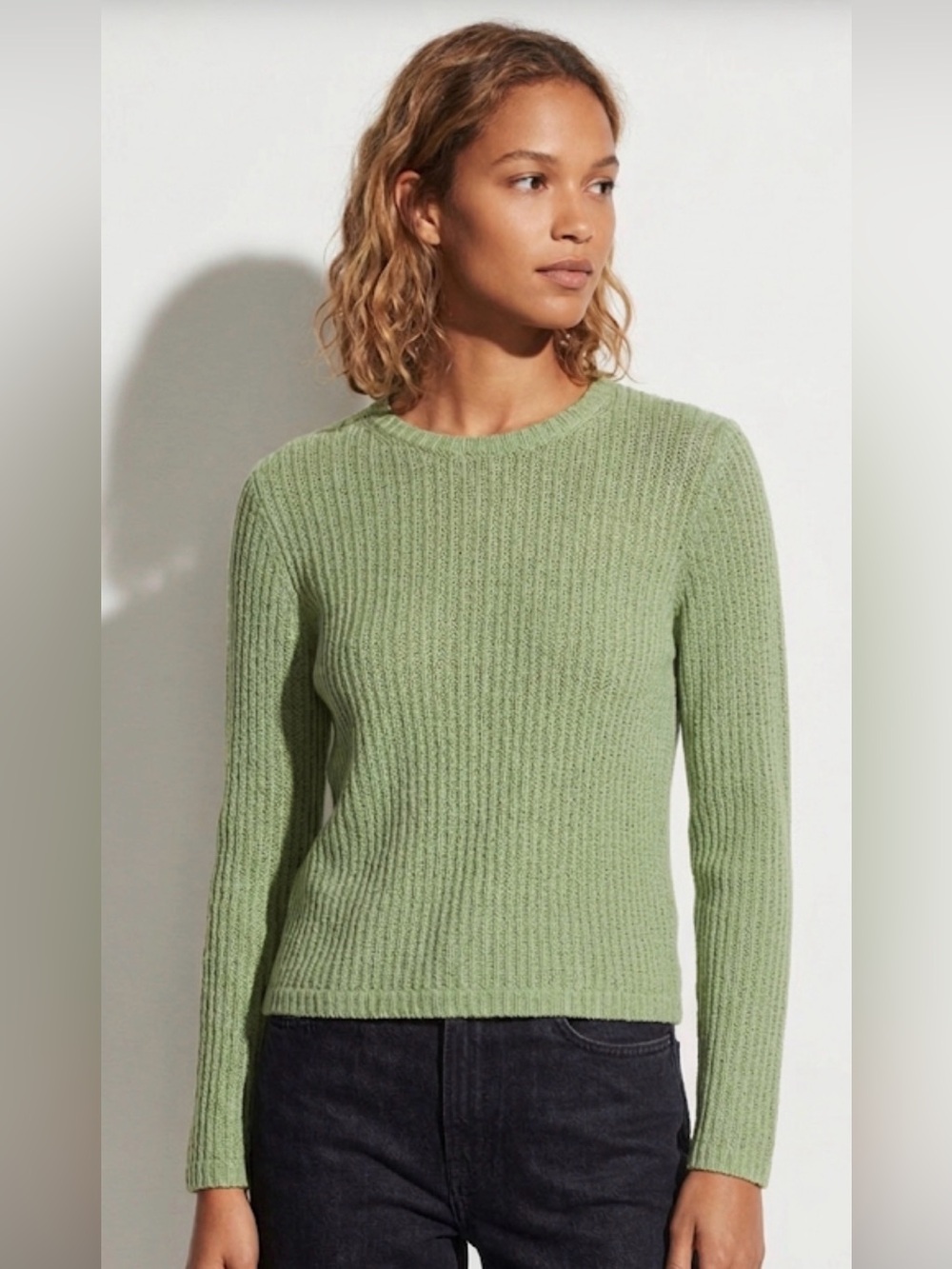 Vince Green Knit Sweater